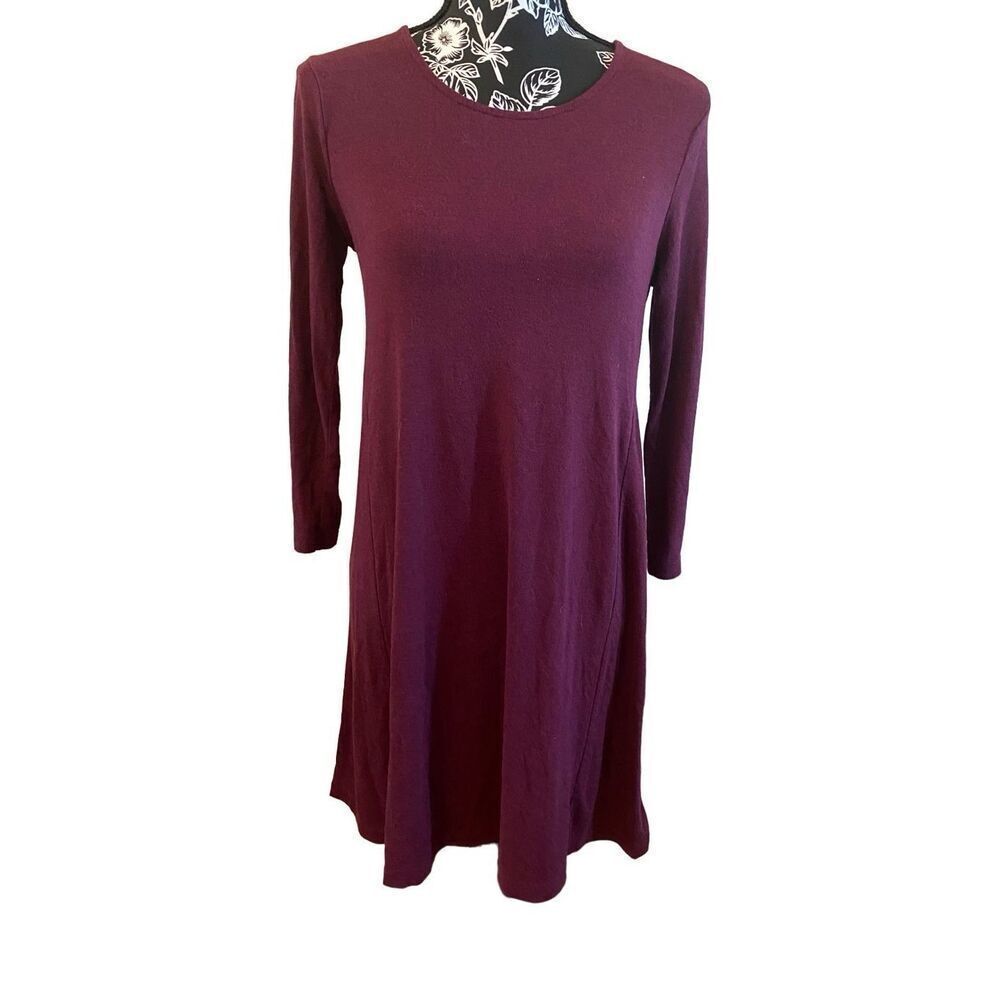 Stradivarius Fitted Maxi Dress Long Sleeve Boho Bohemian Career Workwear Basic